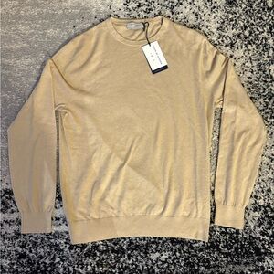 Tiger of Sweden Connor Sweater - Cotton/Linen - Medium - NEW